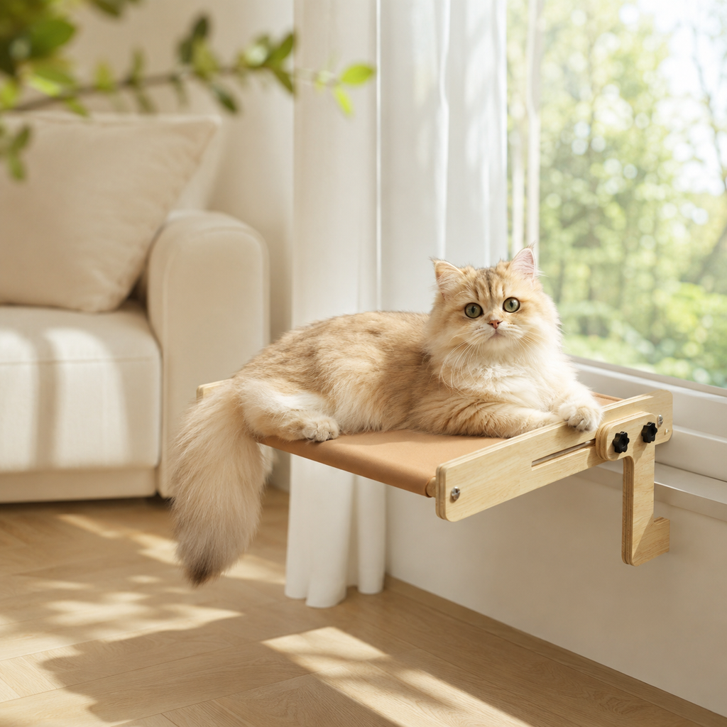 RolyCozy Cat Hammocks for the Window and Bed