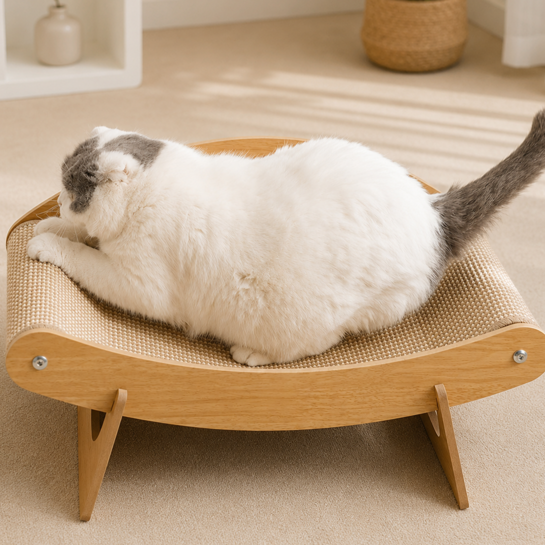 RolyCozy Sisal Cat Scratcher Sofa Bed