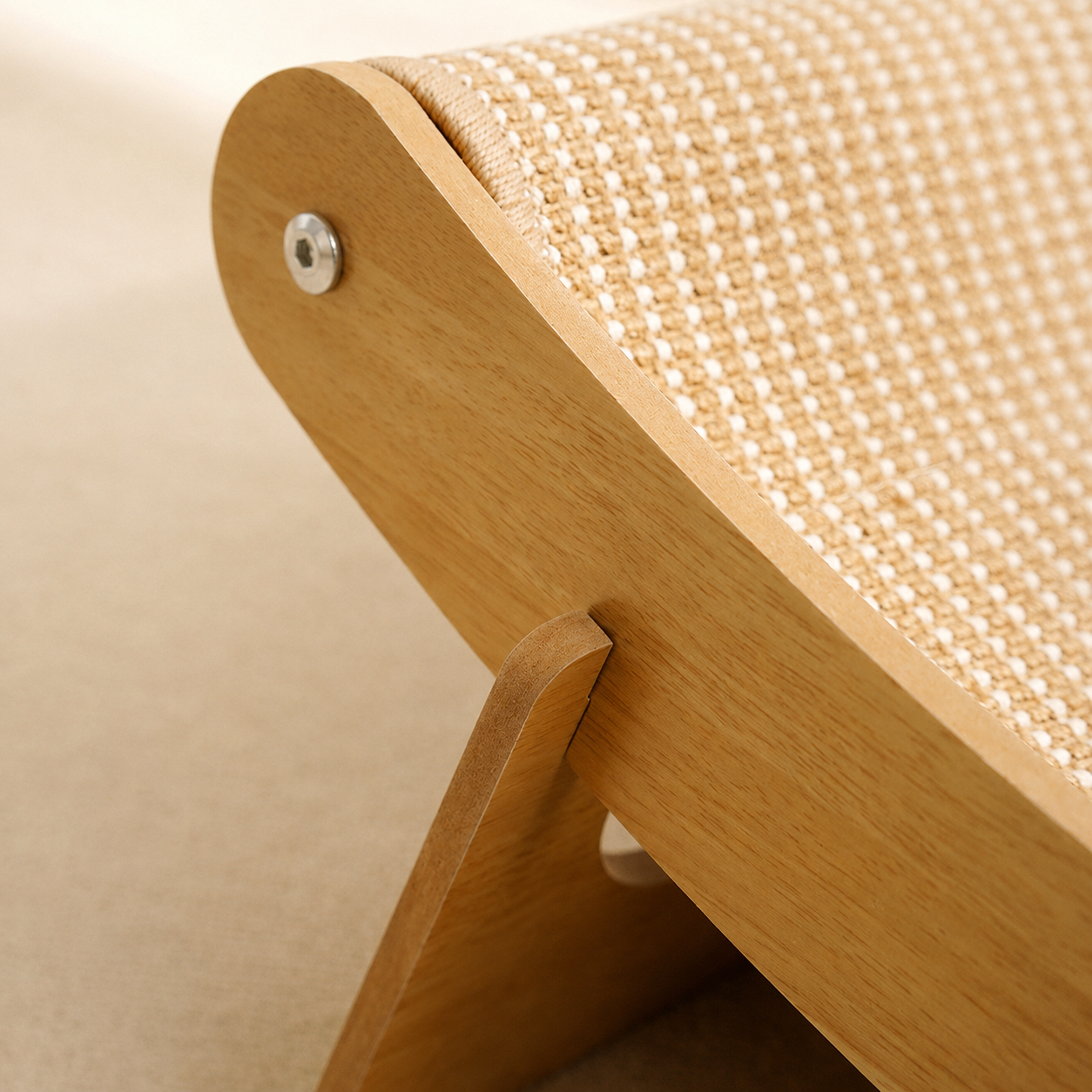 RolyCozy Sisal Cat Scratcher Sofa Bed