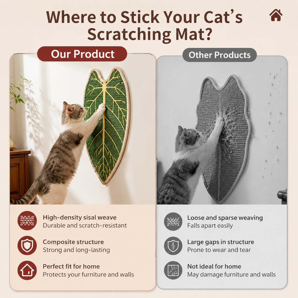 RolyCozy Tropical Sisal Cat Scratch Board