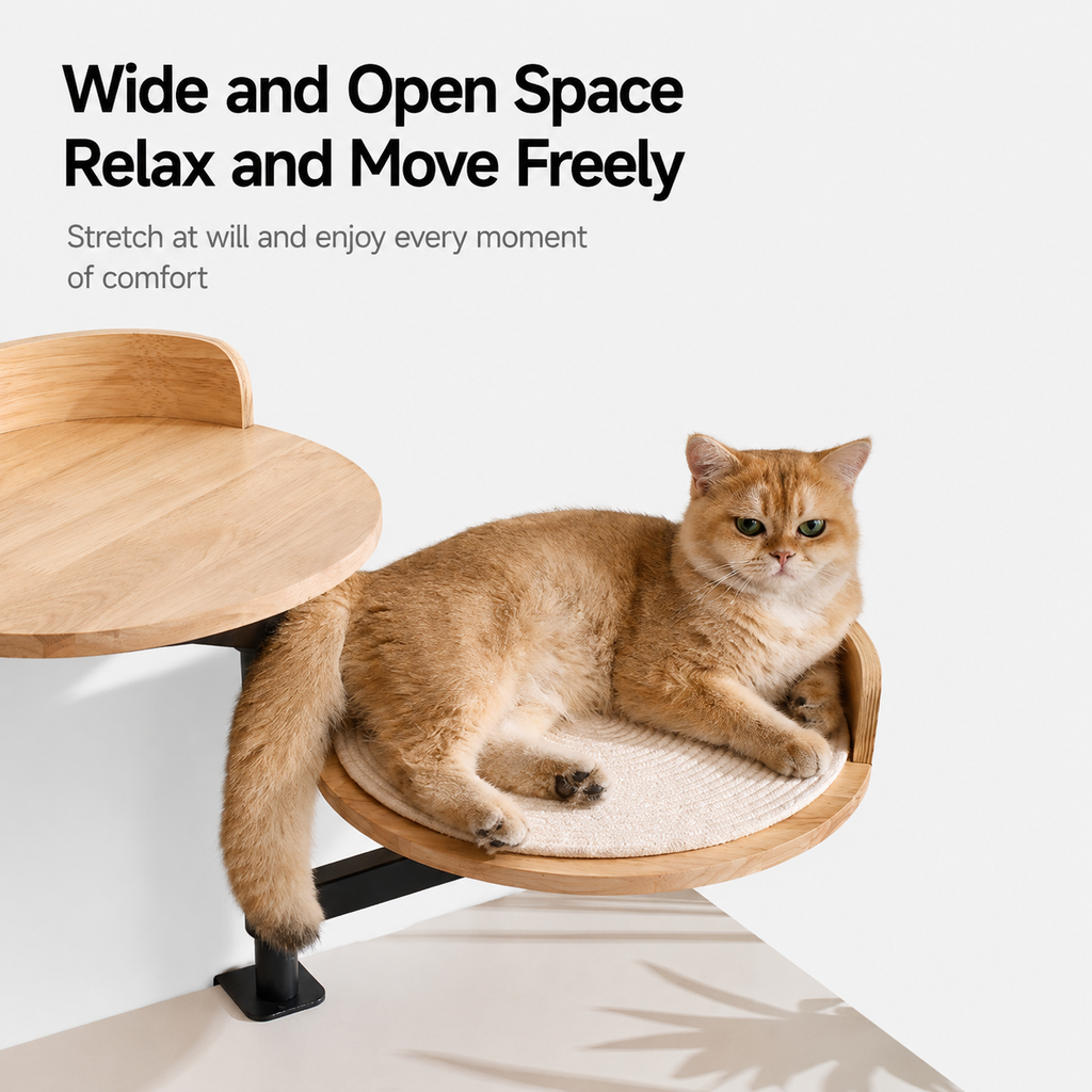 RolyCozy Cat Desk Bed