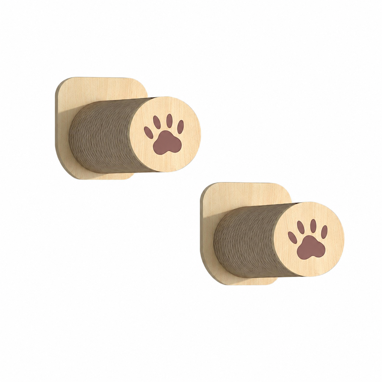 RolyCozy Wall-Mounted Cat Shelf House