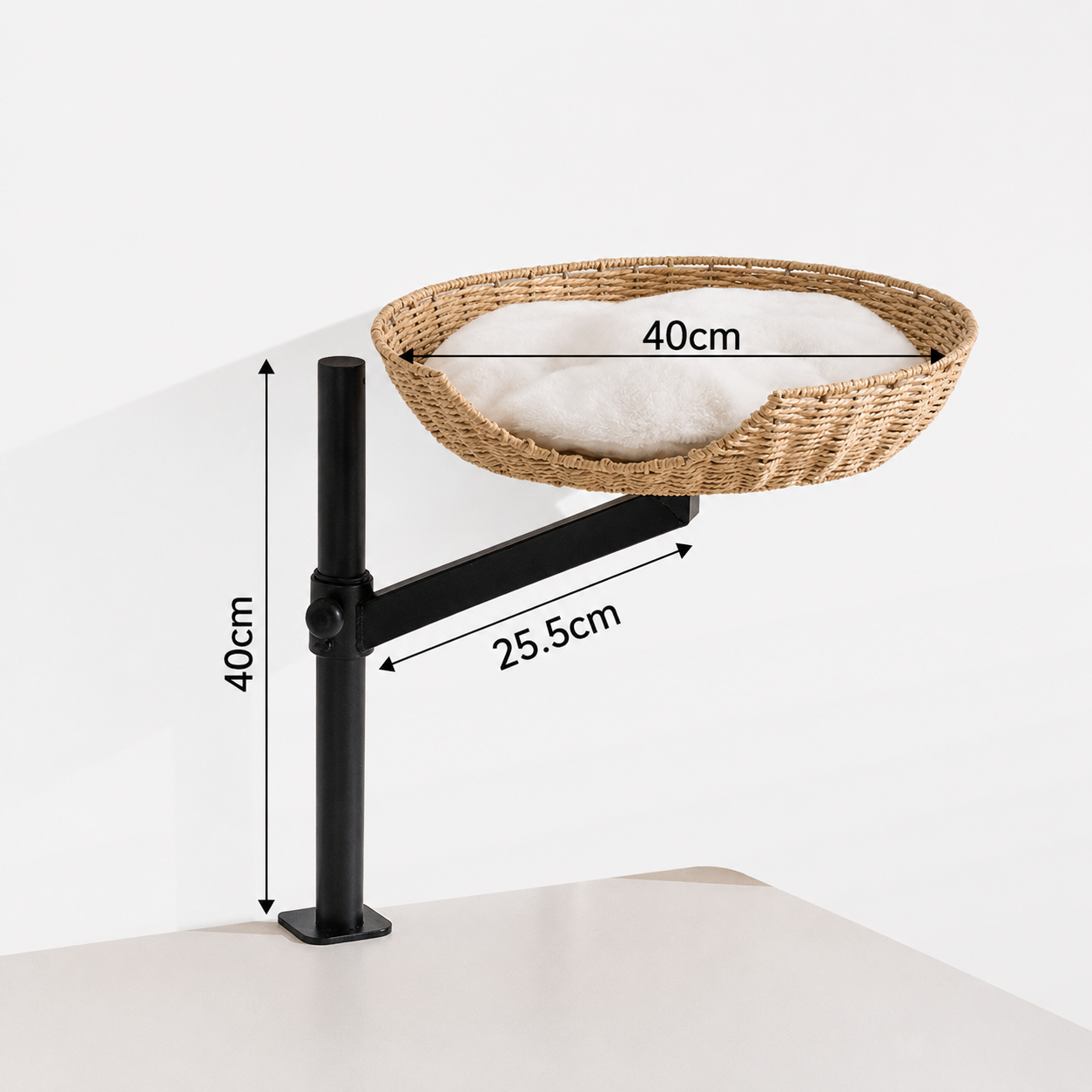 RolyCozy Cat Desk Bed
