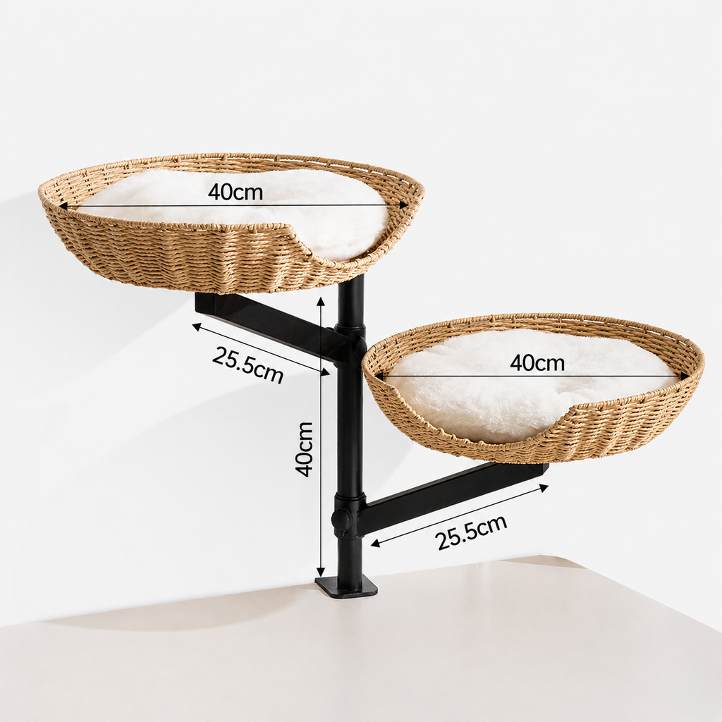 RolyCozy Cat Desk Bed