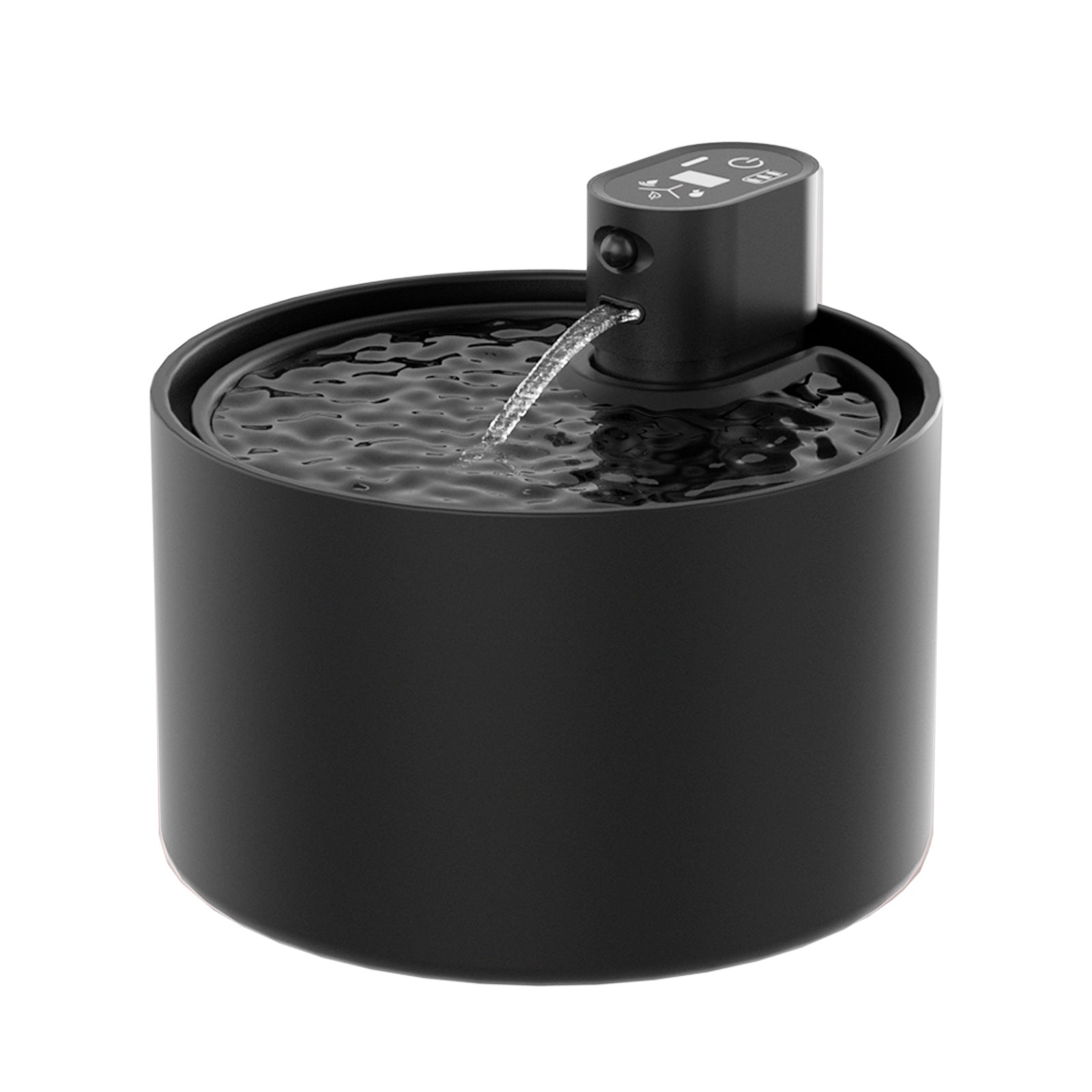 RolyCozy 2.3L Automatic Pet Water Fountain with Ceramic Lid