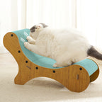 RolyCozy Wave Cat Scratcher Lounger