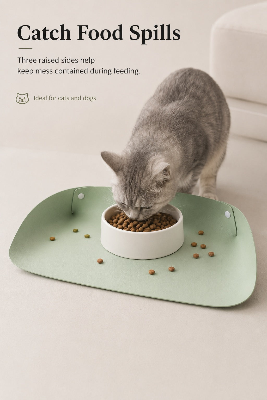 RolyCozy Pet Feeding Mat